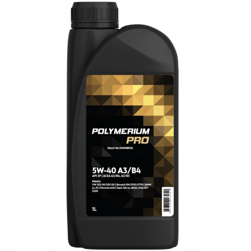 POLYMERIUM PRO 5W-40 A3/B4  1л